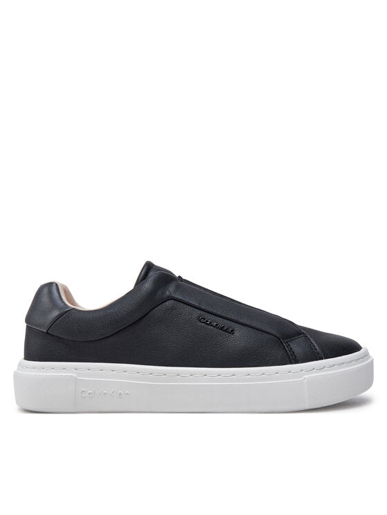 Cupsole Slip On W/Ml - Lth Black/Gunmetal / 41