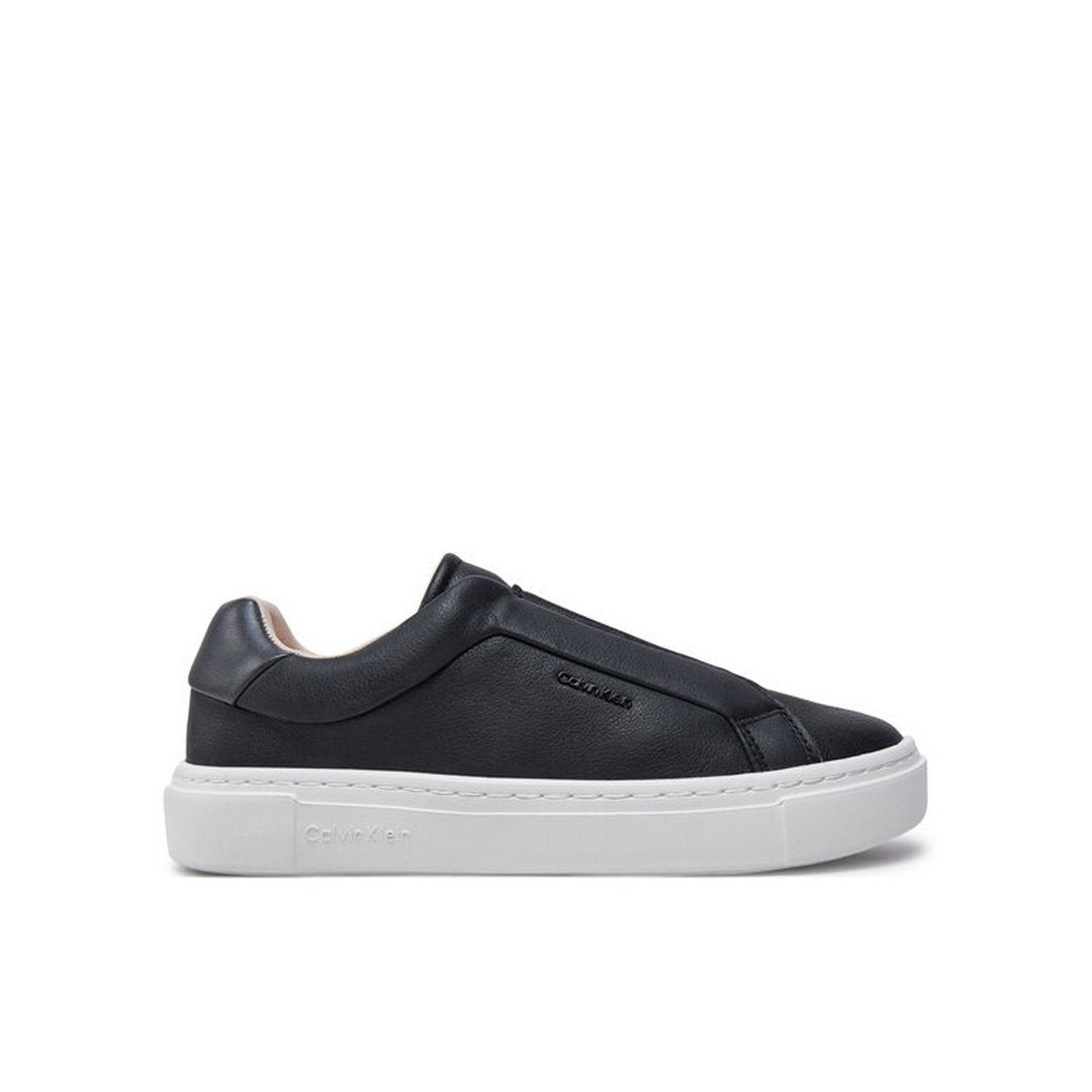 Cupsole Slip On W/Ml - Lth Black/Gunmetal / 41