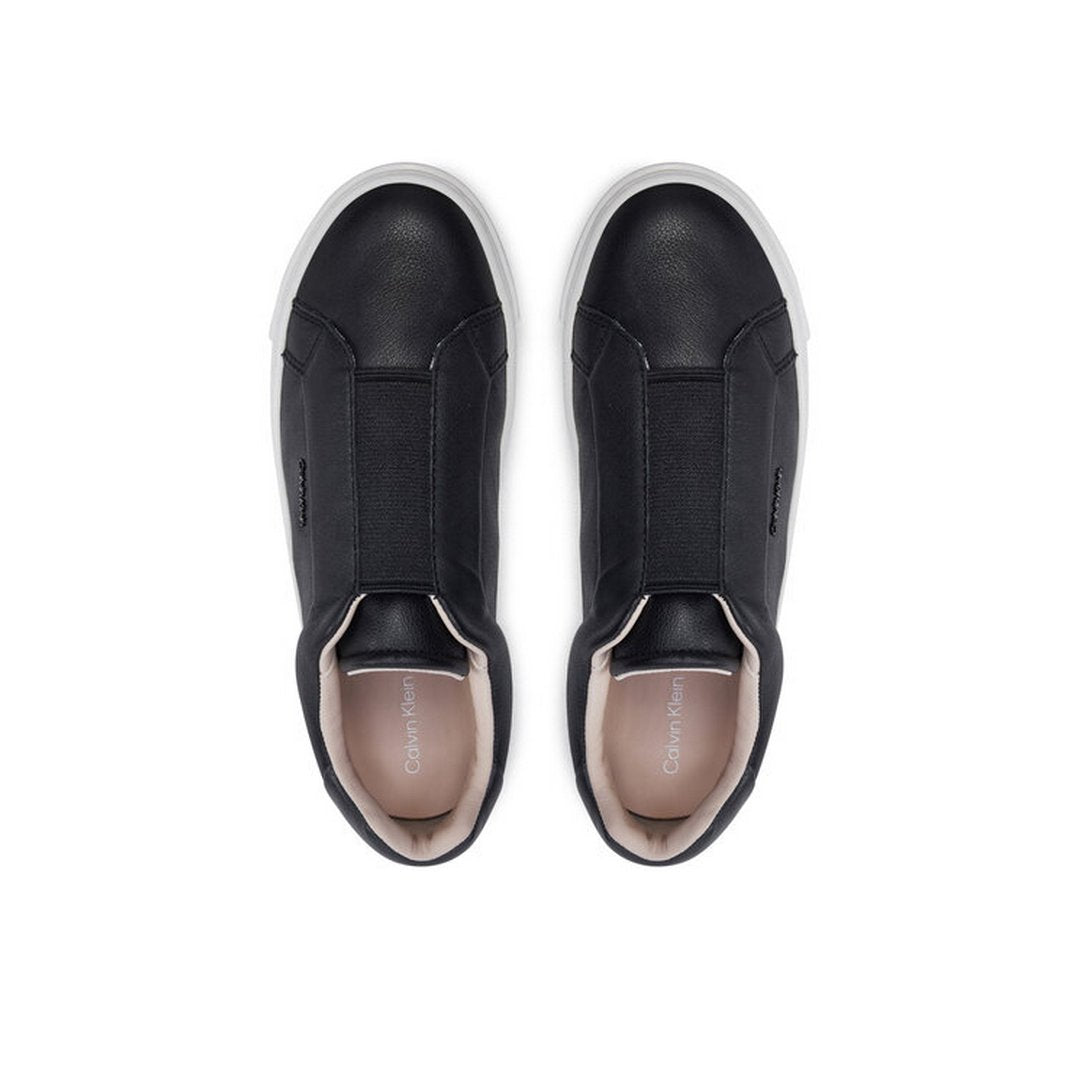 Cupsole Slip On W/Ml - Lth Black/Gunmetal / 41