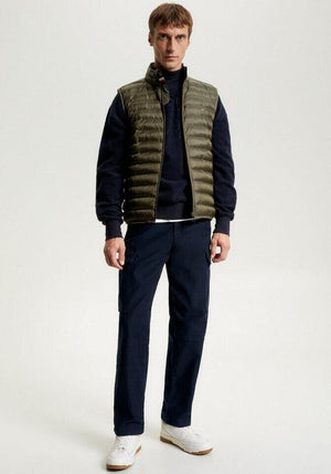 Packable Recycled Vest Army Green / L