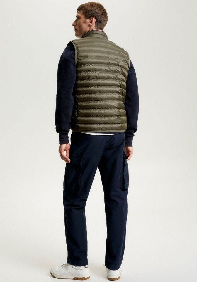 Packable Recycled Vest Army Green / L