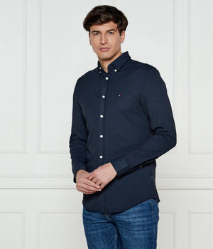 Performance Oxf Pique Prt Shirt Night Sky Prt / L