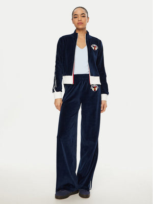 Tjw Velvet Side Strip Jacket Ocean Cavern / L