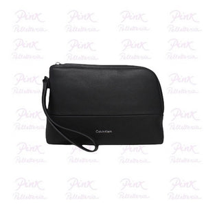 Ck Must Compact Case Black Caviar Grain/Smooth / OS
