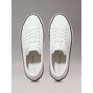 Bold Vulc Flatf Low Lth In Bright White/Black / 42