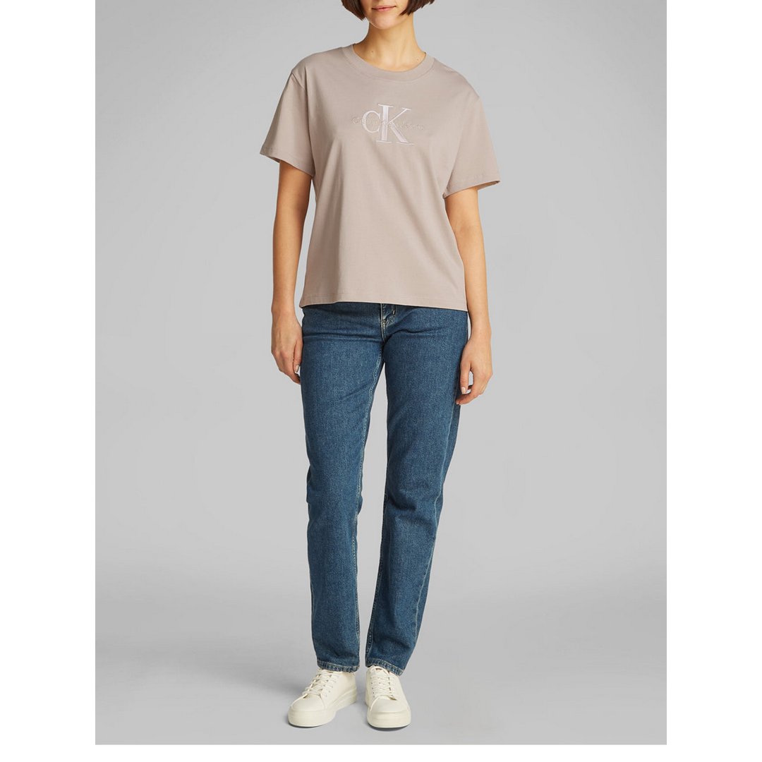 Embroidered Monologo Tee Atmosphere / L