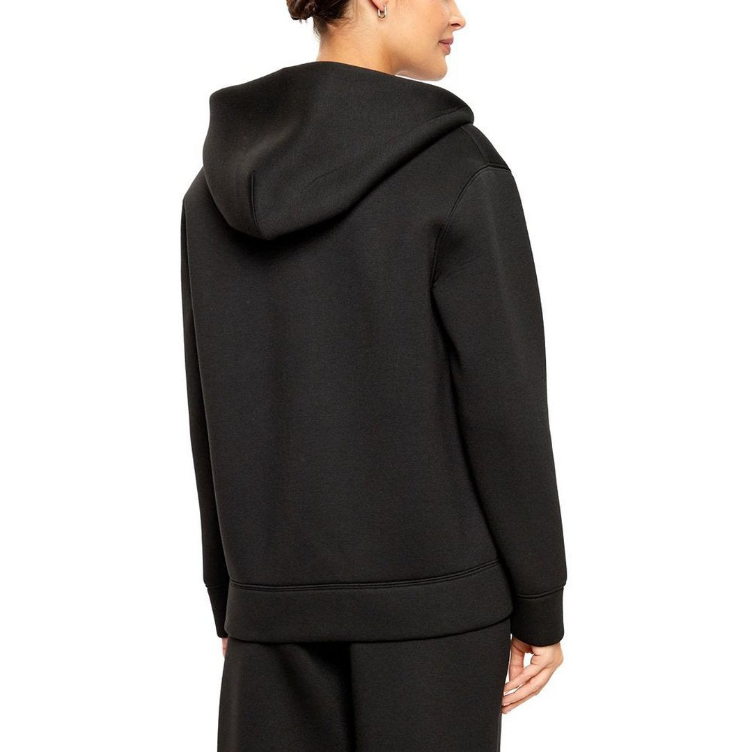 Viscose Bonded Ck Emb Zip Hoodie Ck Black / L