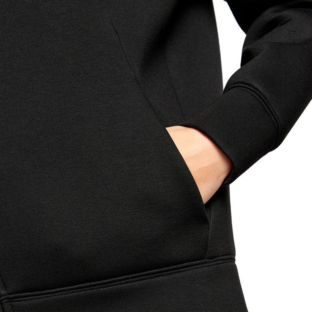 Viscose Bonded Ck Emb Zip Hoodie Ck Black / L