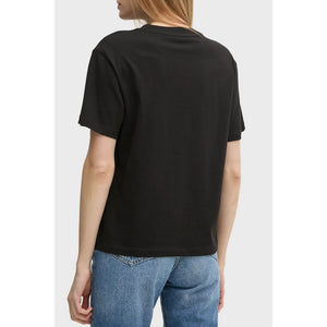 Embroidered Monologo Tee Ck Black / L