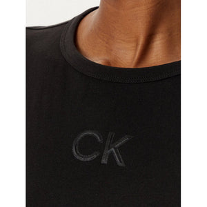 Satin Ck Slim T-Shirt Ck Black / L