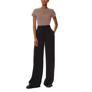 Satin Ck Slim T-Shirt Brownie / L