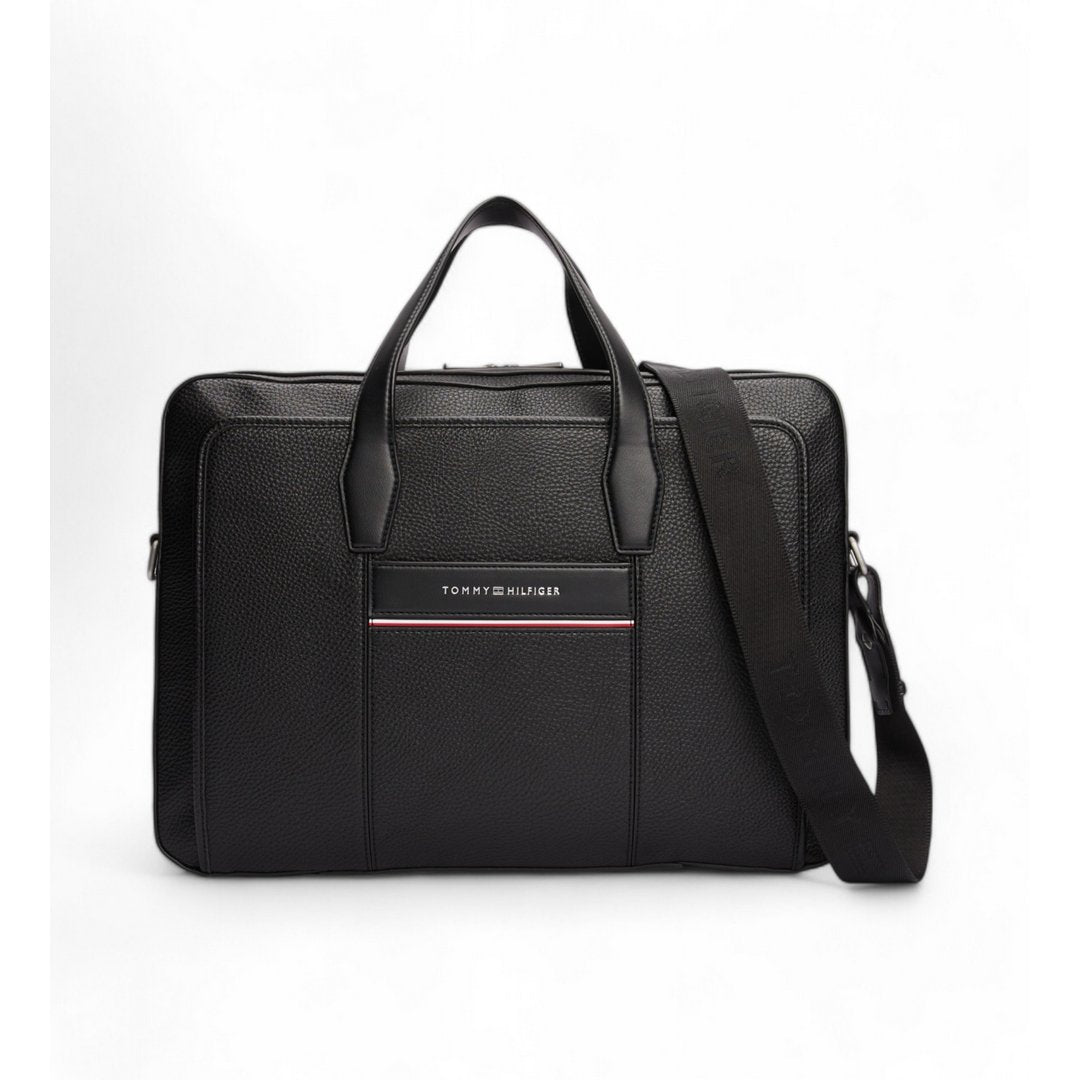 Th Corp Slim Computer Bag Black / OS