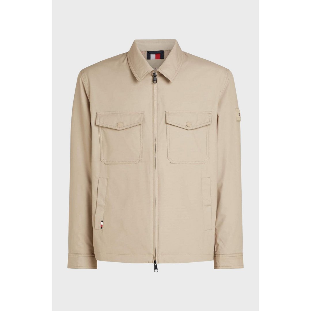 Padded Shirt Jacket Sandalwood / L