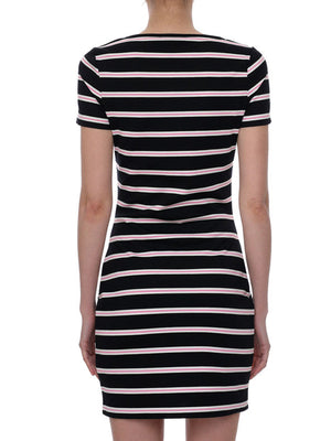 Tjw Striped Bodycon Black / Multi / L