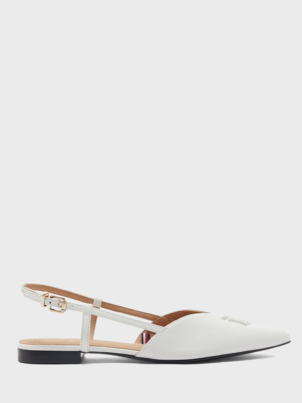 Feminine Pointed Bal Ecru / 36