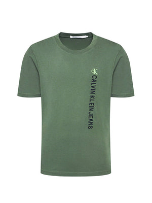 Washed Instit  Tee Duck Green / L