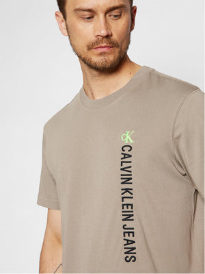 Washed Instit  Tee Elephant Skin / L