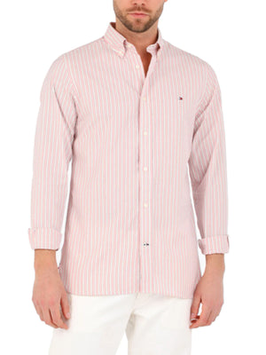 Poplin Wide Stripe S Red/ White / R40