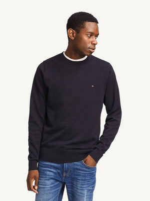 Backloop Jersey Crew Desert Sky / L