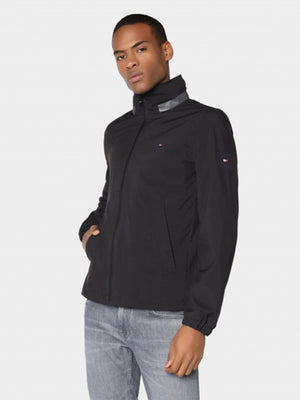 Stand Collar Jacket Black / L