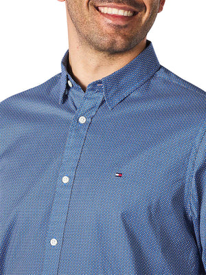 Flex Geo Floral Prin Copenhagen Blue / White / Yale Navy / L