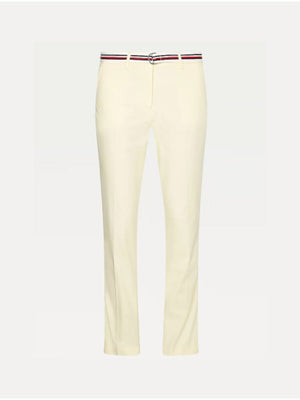 Co Tencel Chino Slim Frosted Lemon / R40