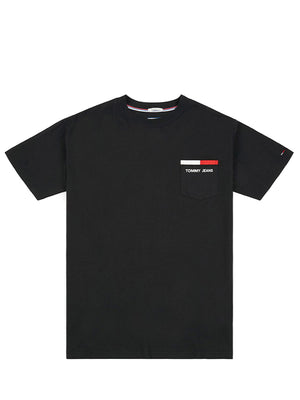 Tjm Back Stripe Tee TOMMY BLACK / L