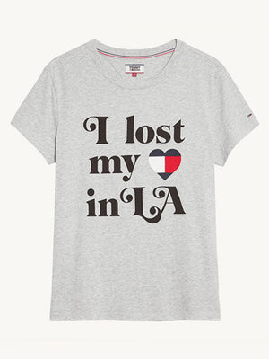 Tjw Tommy Phrase Tee LT GREY HTR / L