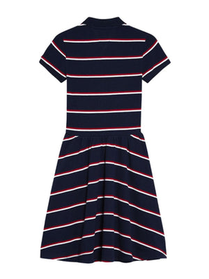 Polo Dress Skater Sh Black Iris / 10