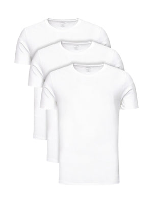 S/S Crew Neck 3Pk WHITE / L
