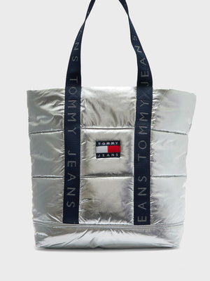 Tjw Heritage Puffer Tote Silver / OS