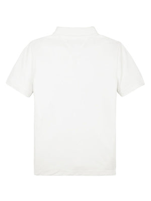 Colorblock Flag Polo S/S White 658-170 / 10