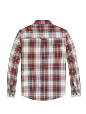 Twill Check Shirt L/S Red Check / 10