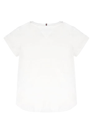 Tommy Foil Label Tee S/S White / 10