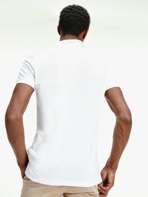 Global Stp Chest Tape Slim Polo WHITE / L
