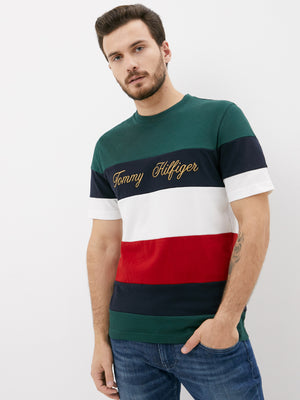 Rugby Capsule Colour Block Tee Hunter / Multi / L