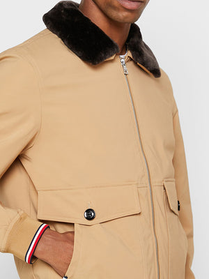 Light Padded Bomber Classic Khaki / L