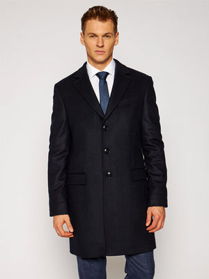 Wool Blend Coat Desert Sky / 48