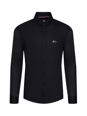 2 Mb Tech Flex Jersey Slim Shirt Galaxy Black / L