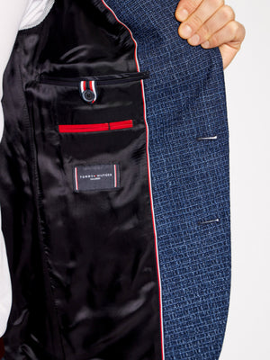 Fks Slim Fit Blazer Navy/Pearly Blue / 50