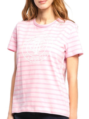 Th Cool Ess Relaxed Graphic Tee BRETON STP / FROSTED PINK / L