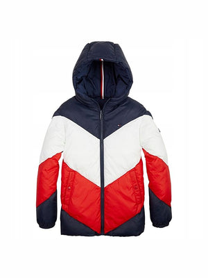 Reversible Tommy Puffer Black Iris / 10