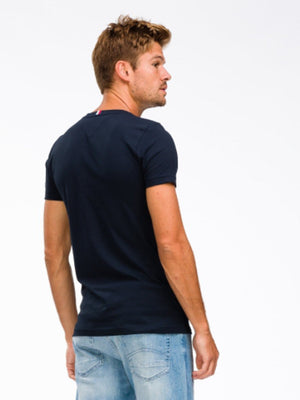 Crest Embroidery Tee SKY CAPTAIN / L