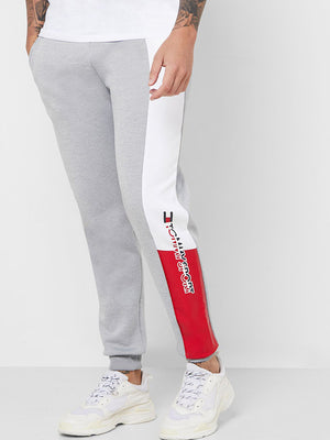 Graphic Flag Fleece Pant Grey Heather / XL