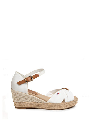 Basic Open Toe Mid W Ivory / 36