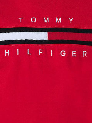 Flag Rib Insert Tee Deep Crimson / 10