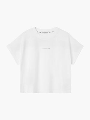 Degrade Back Logo Te Bright White / L