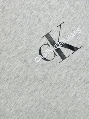 Chest Monogram Top Light Grey Heather / 10