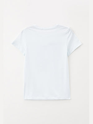 Floral Graphic T-Shi Bright White / 10