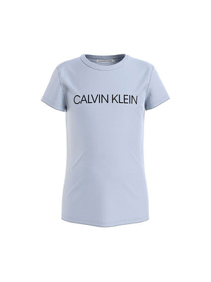 Institutional Slim T-Shirt Arctic Ice / 10